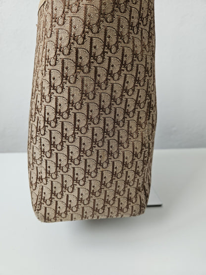 Y2k Dior by John Galliano trotter oblique monogram tote