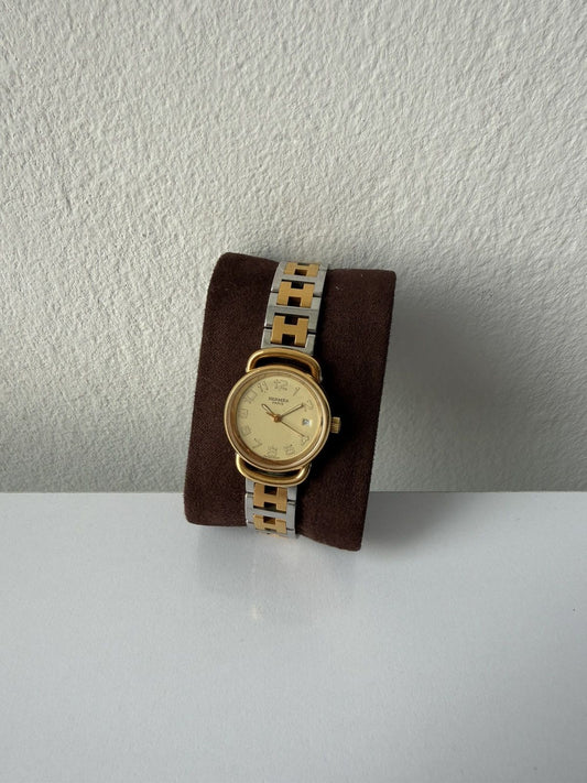 Vintage 1990s Hermes Pullman watch