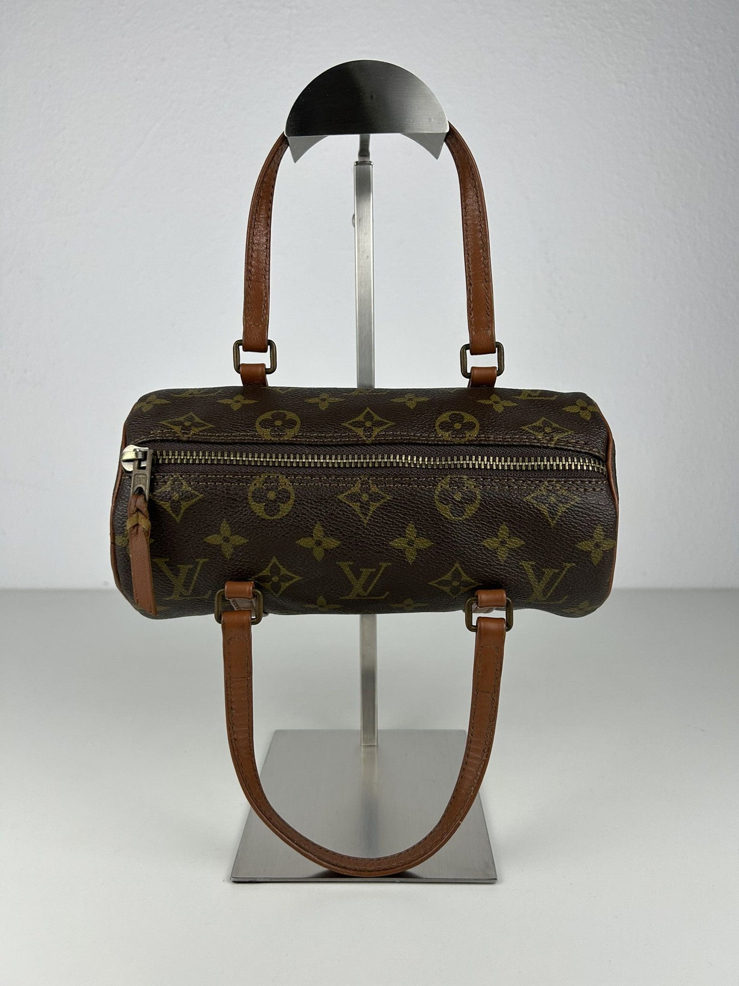 Vintage Louis Vuitton monogram papillon 22 mini boston bag