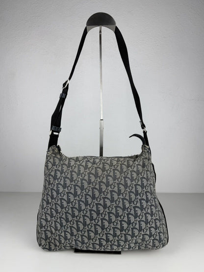 Vintage y2k dior trotter monogram canvas messenger bag