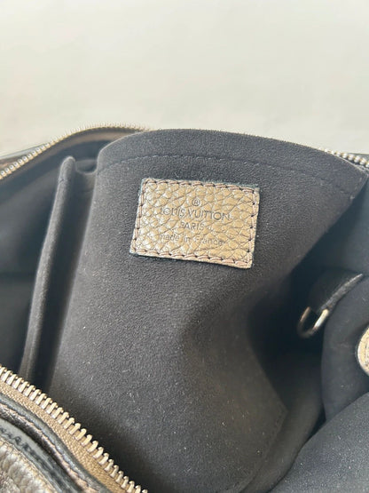 Louis Vuitton Argent Monogram Mahina handbag