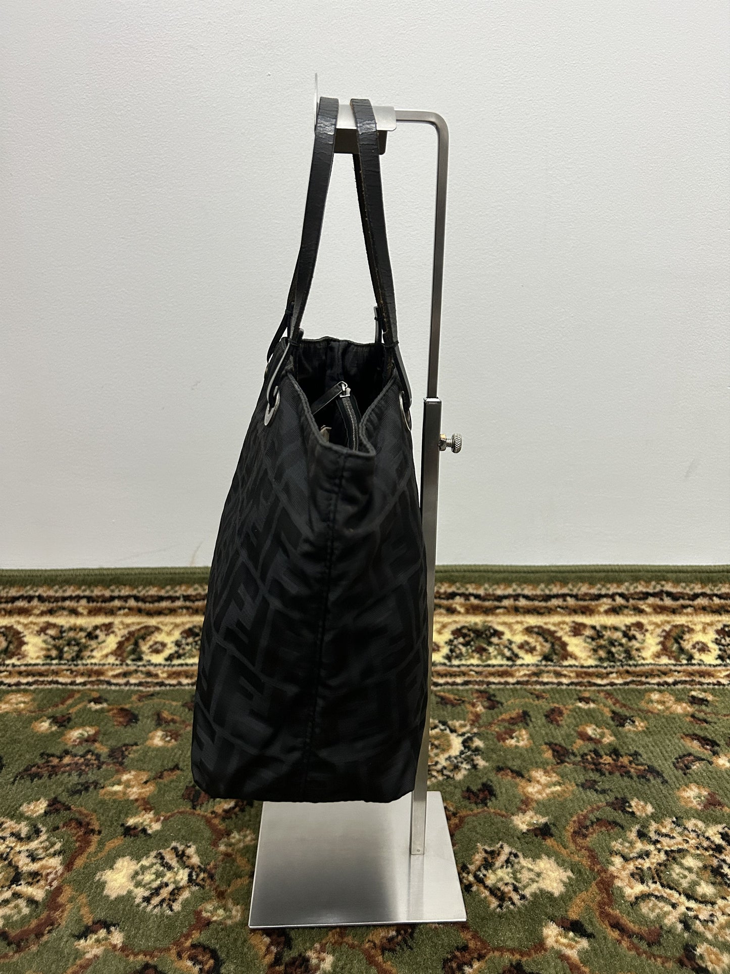 Vintage y2k fendi ff zucchino monogram tote bag
