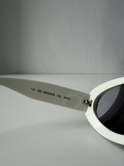 Vintage Gucci GG 2400/N/S oval sunglasses