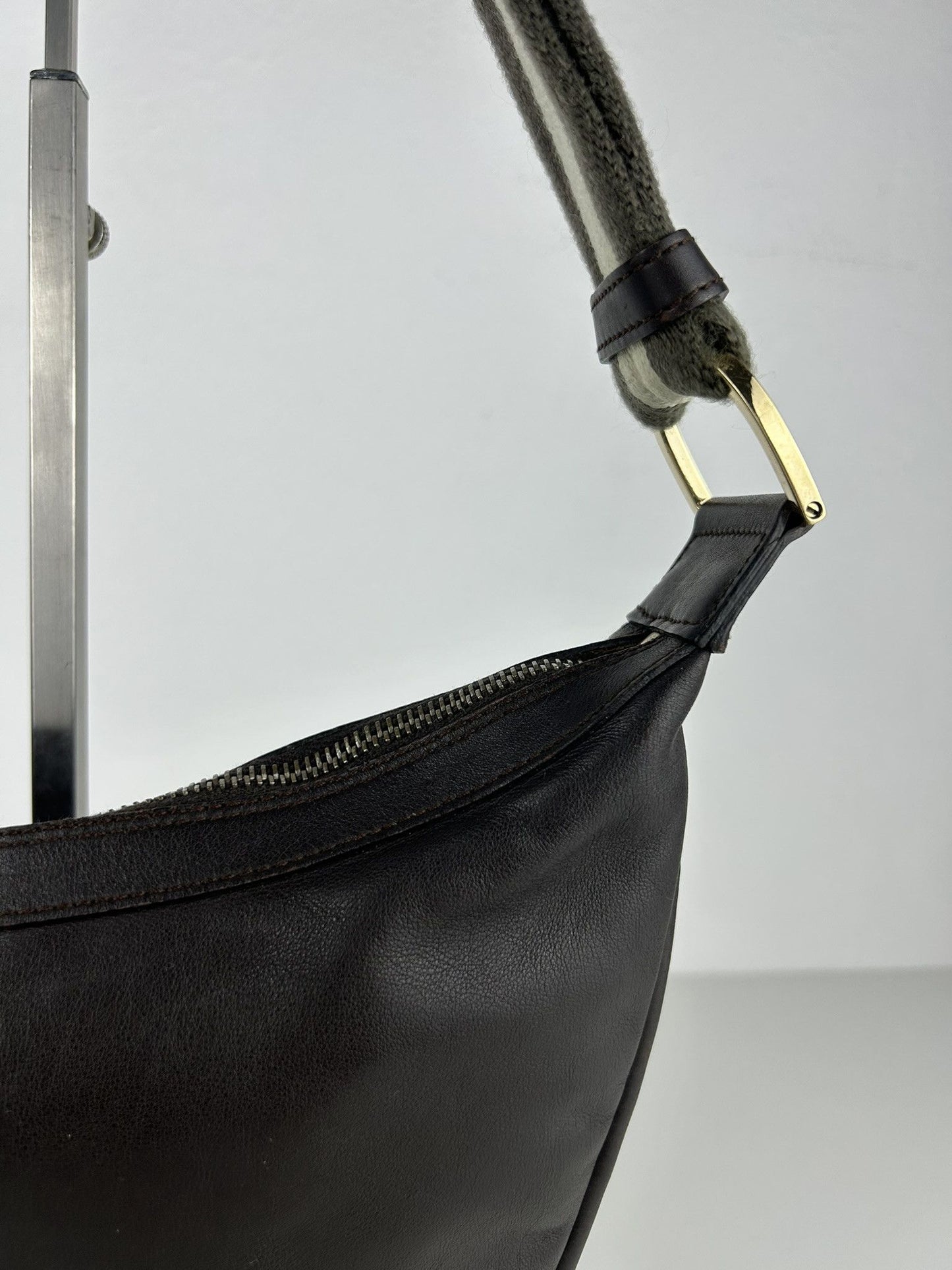 Vintage Gucci leather shoulder bag