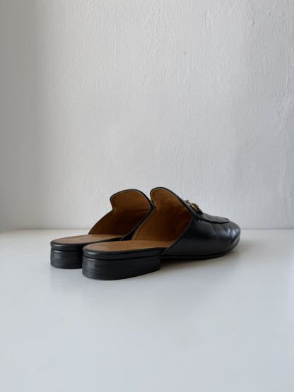 Gucci princetown horsebit slip on loafers
