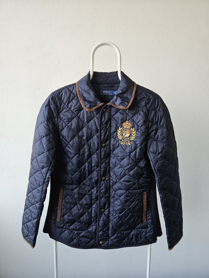 Ralph Lauren quilted embroidered logo jacket