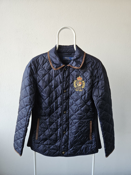 Ralph Lauren quilted embroidered logo jacket