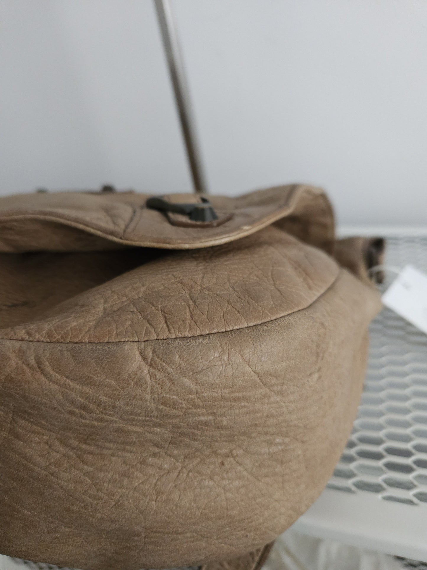 Balenciaga the folk messenger bag