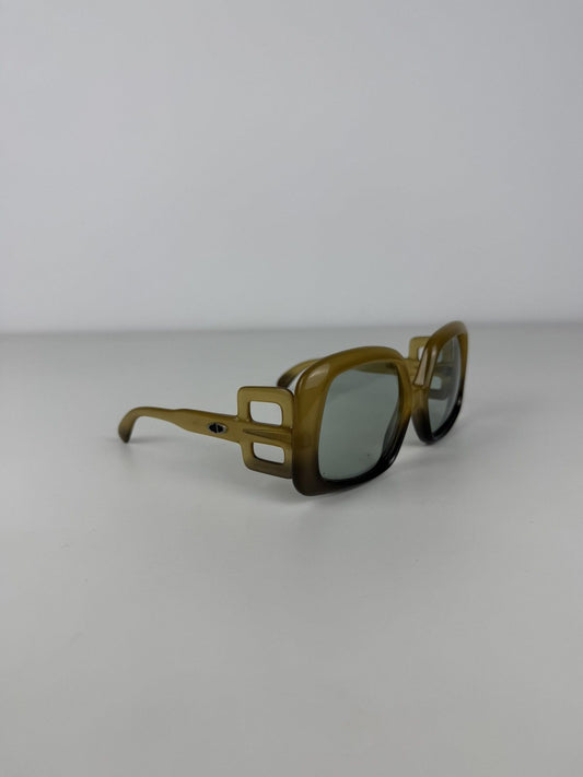 Vintage 70s Dior 737 oversized sunglasses
