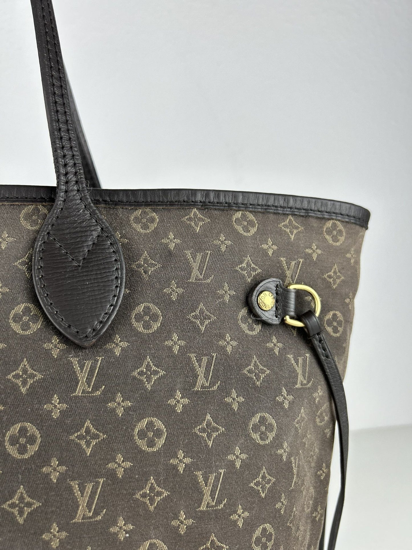 Louis Vuitton monogram idylle neverfull mm tote bag