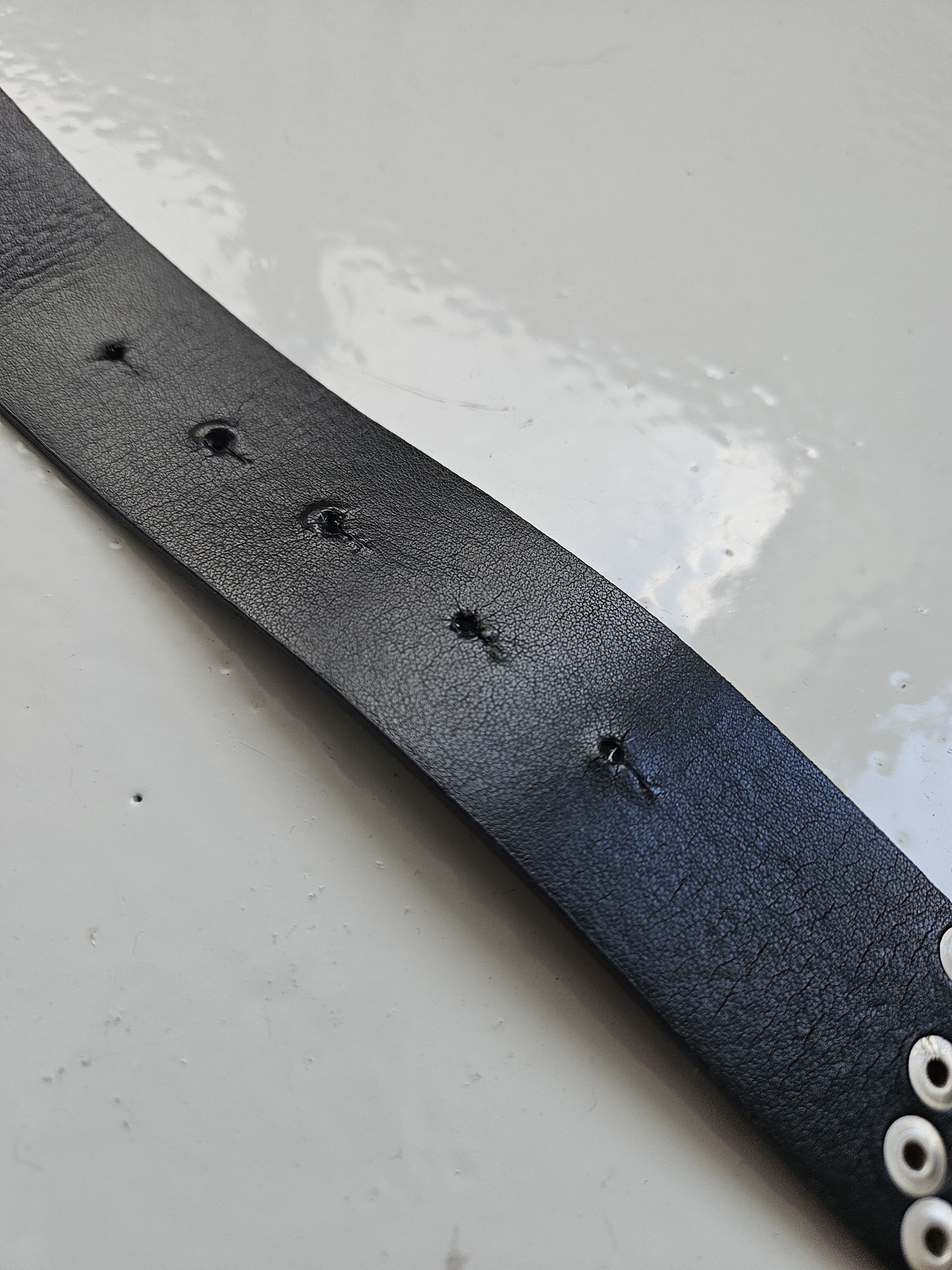 Miss Sixty studded big buckle belt