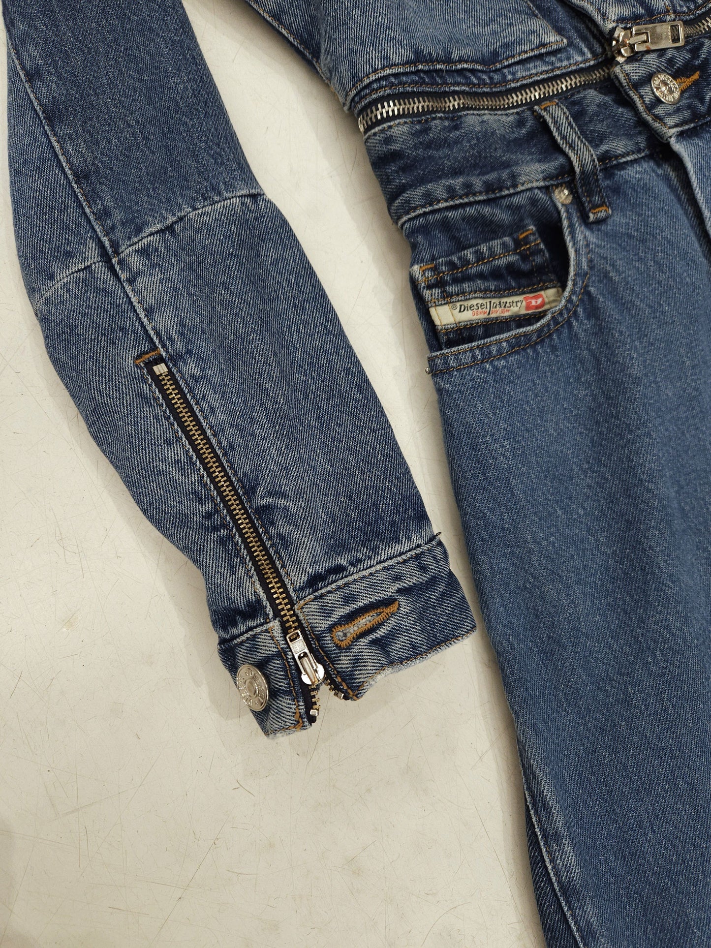 Diesel denim jumpsuit