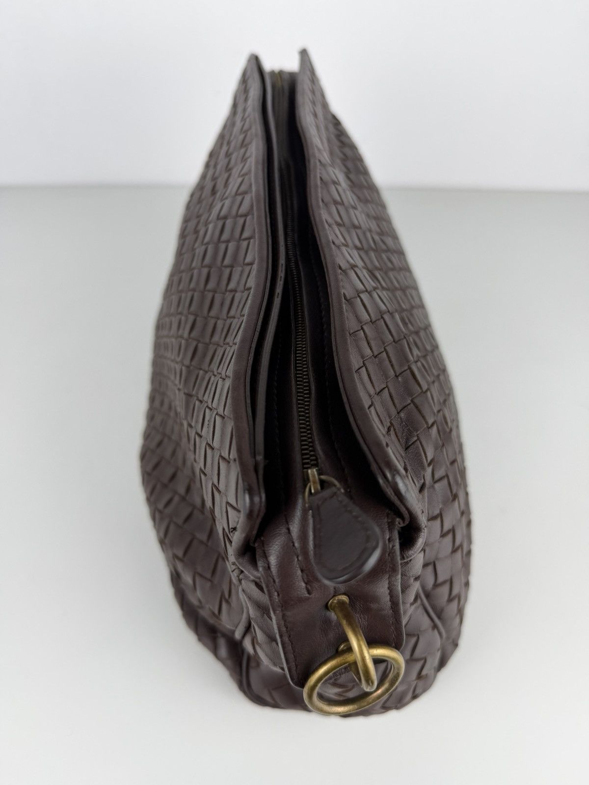 Bottega Veneta intrecciato leather shoulder/ crossbody bag