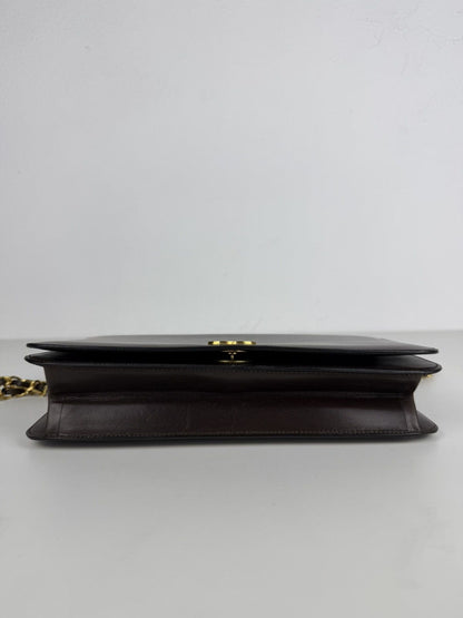 Vintage Chanel CC flap handbag