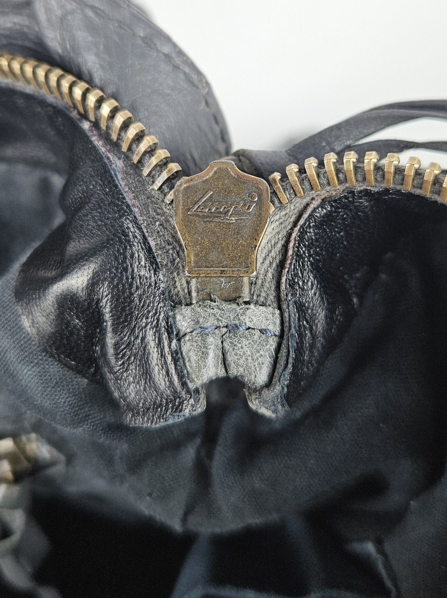 Balenciaga first bag in dark gray