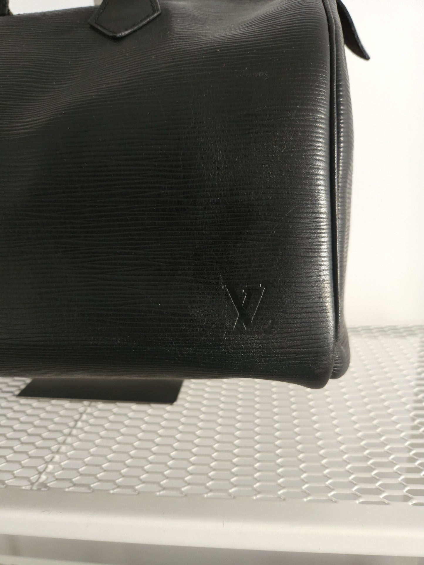 Vtg 80s Louis Vuitton epi leather speedy 30 mini boston bag