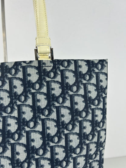 Y2k Dior by John Galliano trotter oblique monogram tote