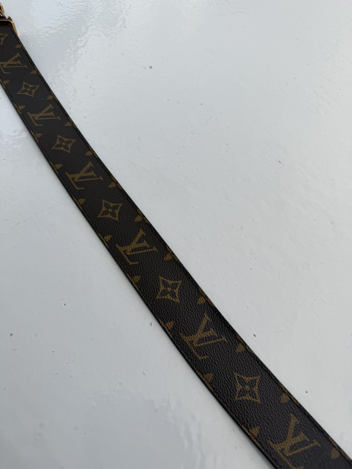 Louis Vuitton monogram initiales belt