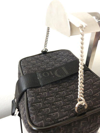 Vtg y2k Dior john galliano street chic monogram vanity case