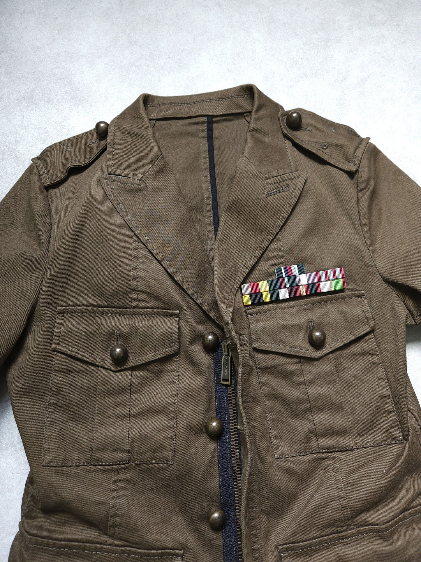 AW2016 Dsquared2 military blazer jacket