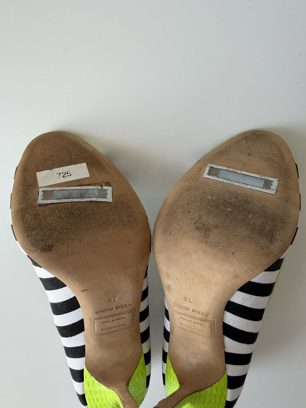 Dsquared2 multi colour open toe heels pumps