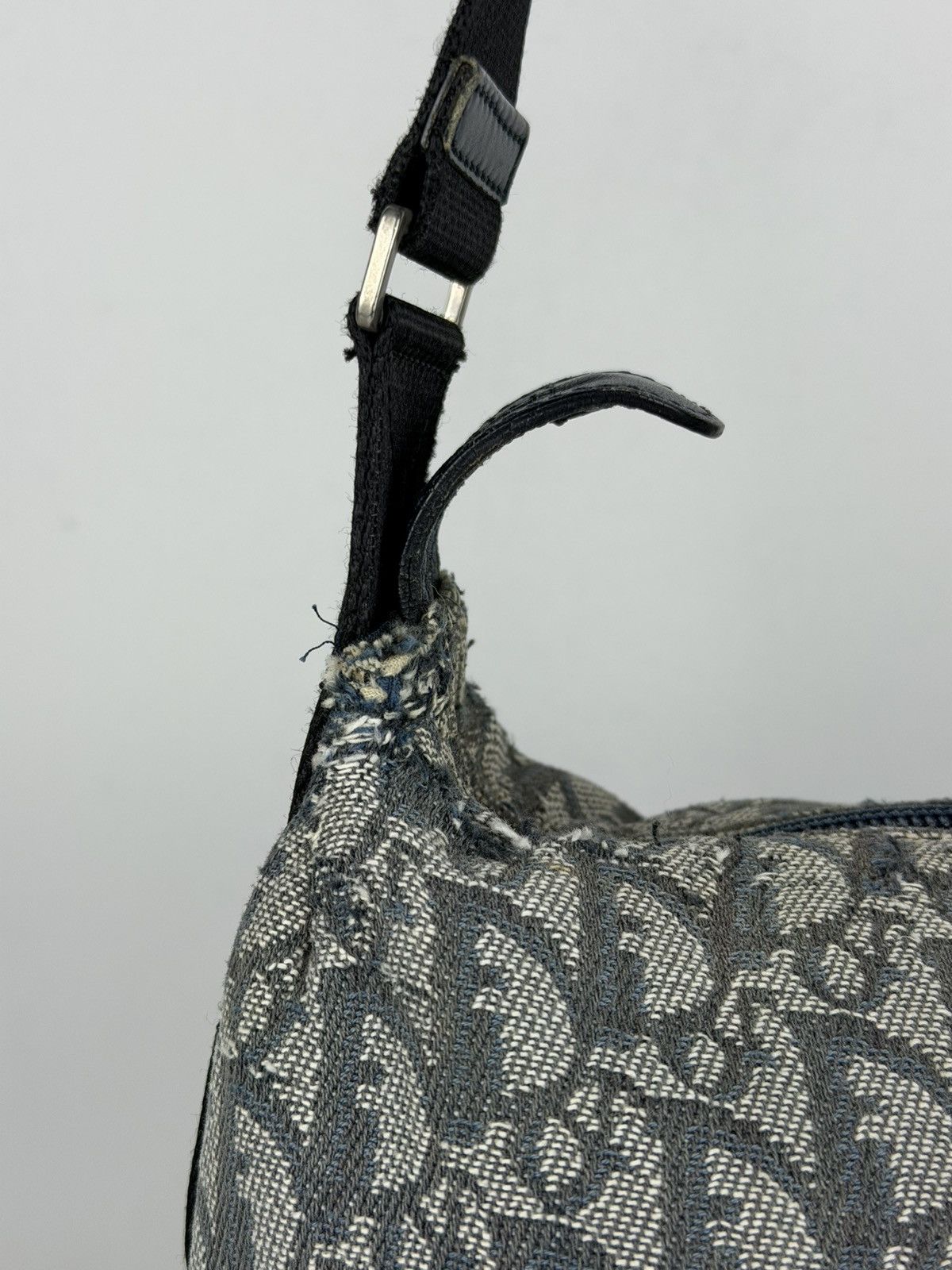 Vintage y2k dior trotter monogram canvas messenger bag