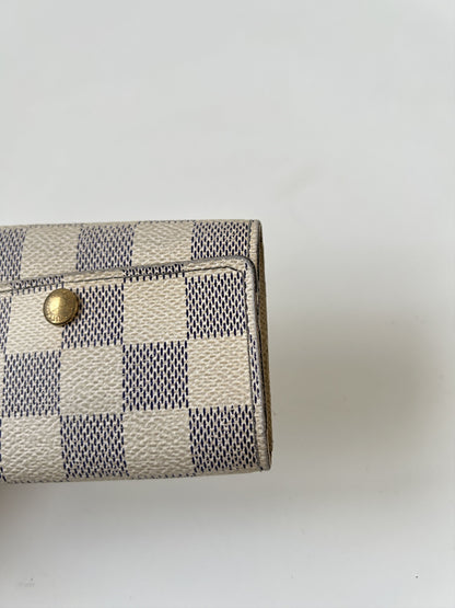 Louis Vuitton damier azur key holder