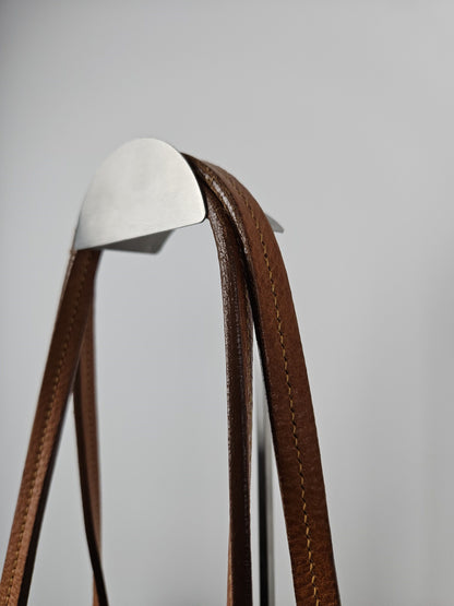 Archive miu miu nylon leather tote bag with cargo pockets