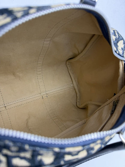 Vintage 80s Dior trotter oblique monogram mini Boston bag