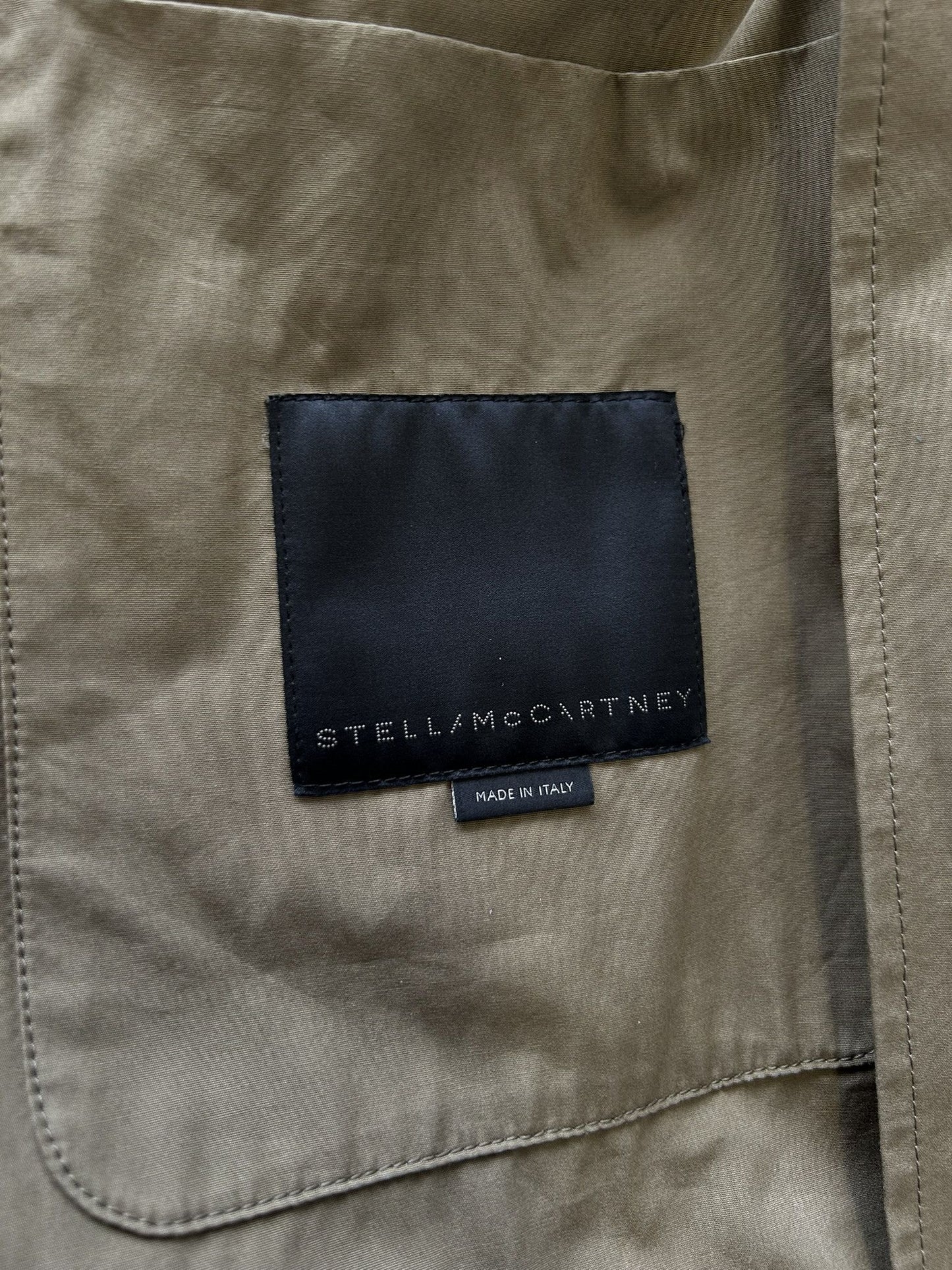 2019 Stella McCartney oversized layered trench coat