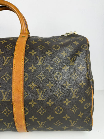 Vintage Louis Vuitton monogram keepall 50 bandouliere