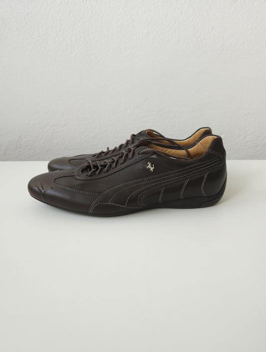 2010 Puma speed cat re-luxe cavallino in chocolate brown