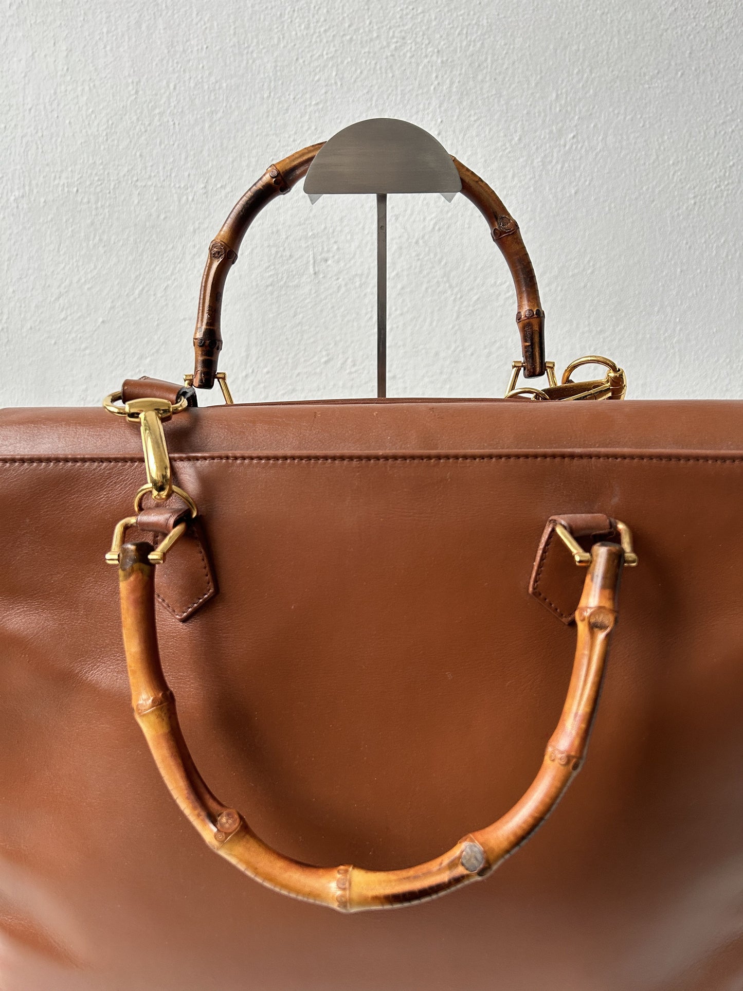 Vintage 80s gucci bamboo Diana handbag