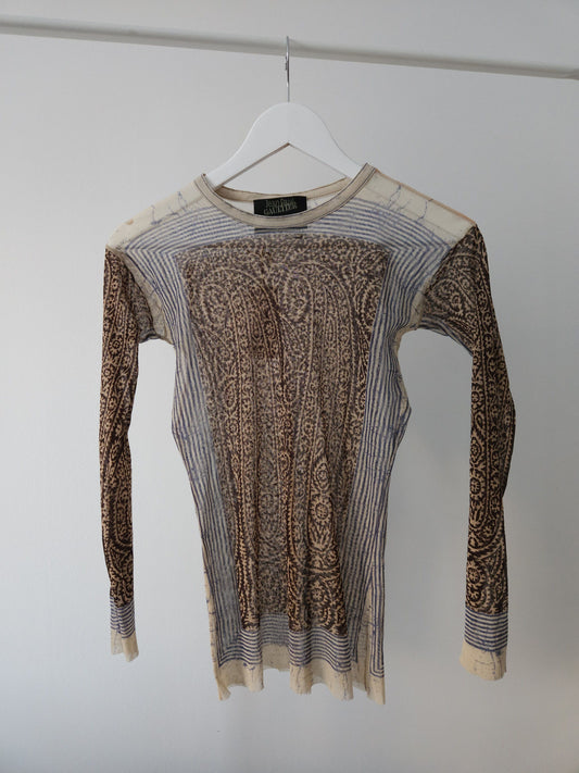 RARE archive Jean Paul Gaultier mesh top