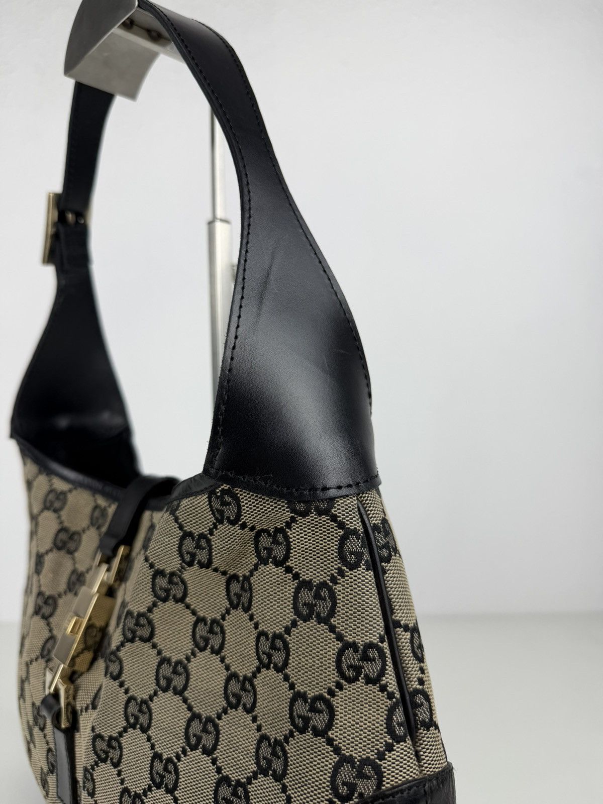 Gucci Tom Ford era gg monogram canvas jackie handbag