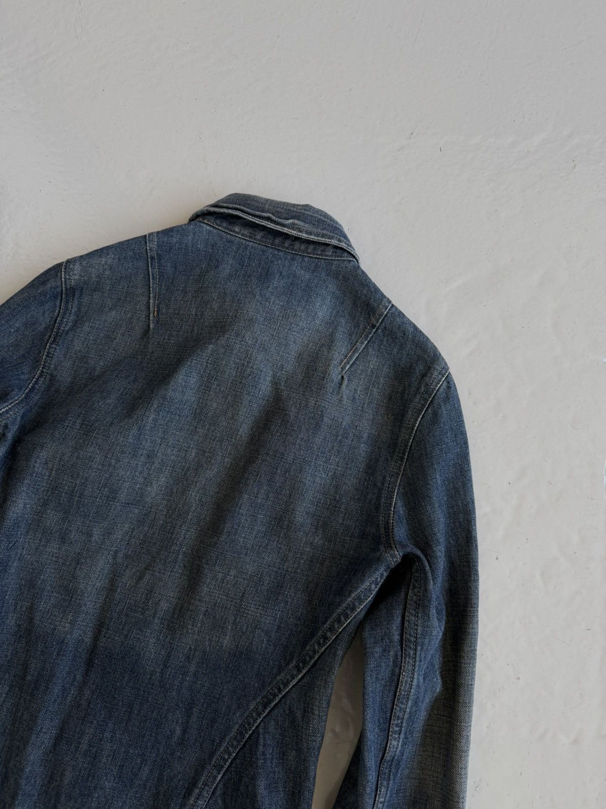 AW2001 Gucci Tom Ford era denim overshirt jacket