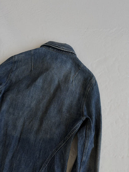 AW2001 Gucci Tom Ford era denim overshirt jacket