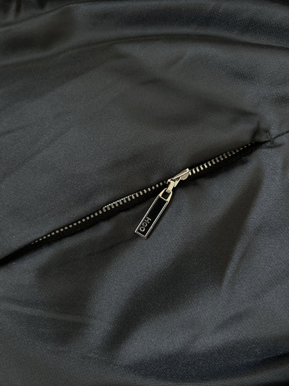 Gaultier homme objet nylon belted trench coat