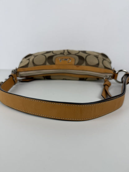 Coach signature small hobo bag