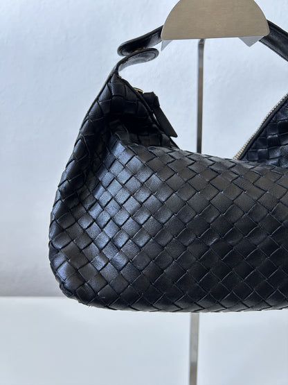 Bottega veneta intrecciato mini hobo bag