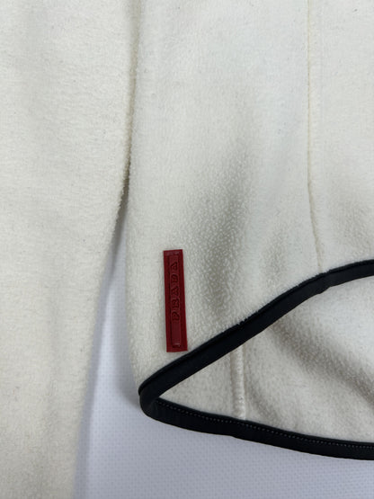Vintage y2k archive prada sport red tab ninja hooded fleece