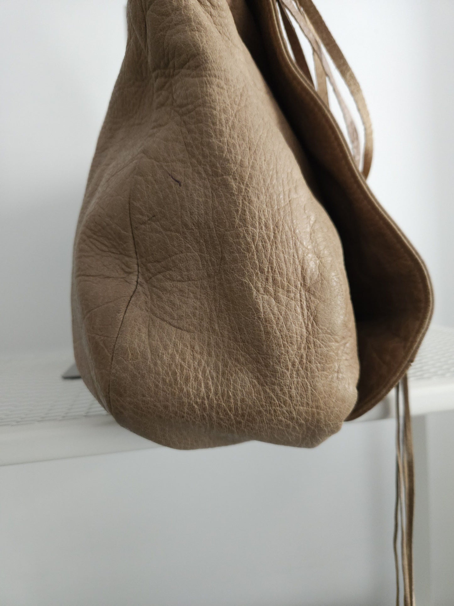 Balenciaga the folk messenger bag