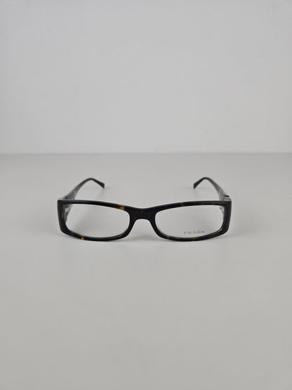 Vintage y2k prada star studded office siren glasses