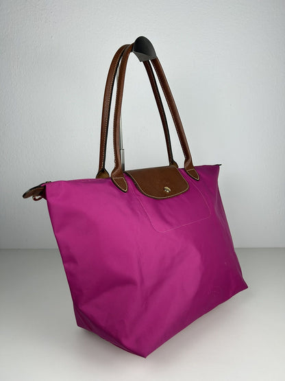 Longchamp le pliage shopping tote bag size L