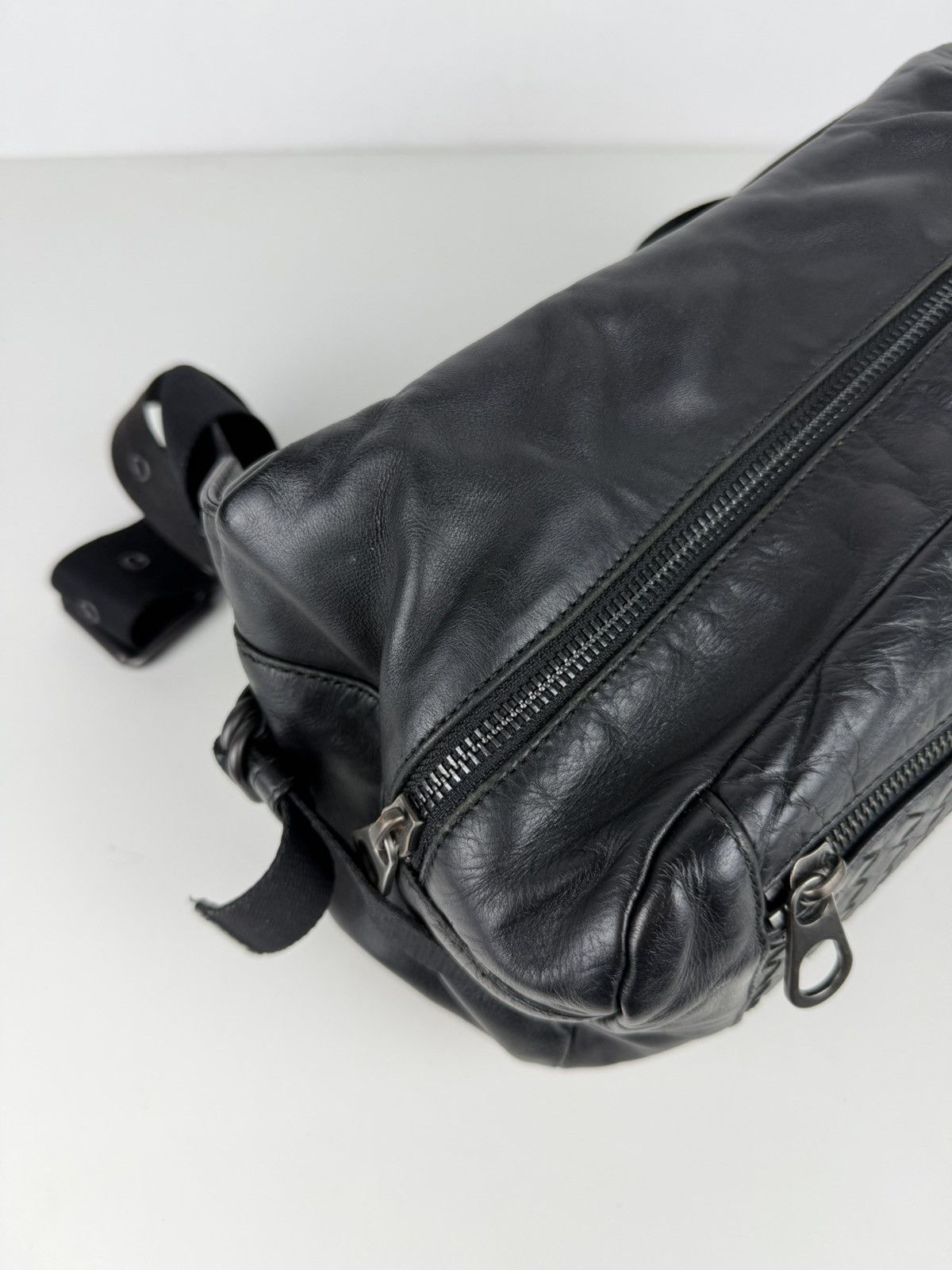 Bottega Veneta intrecciato leather bum bag