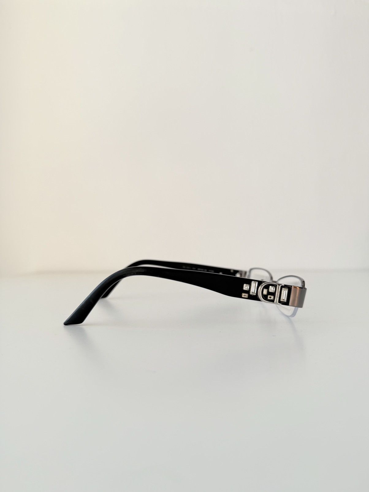 Vintage y2k Dior CD7681J rhinestone embellished glasses