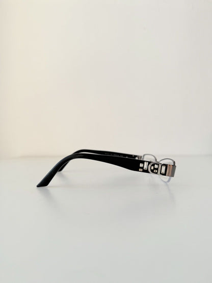Vintage y2k Dior CD7681J rhinestone embellished glasses