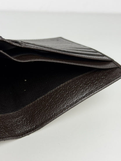 Gucci GG monogram canvas trifold wallet