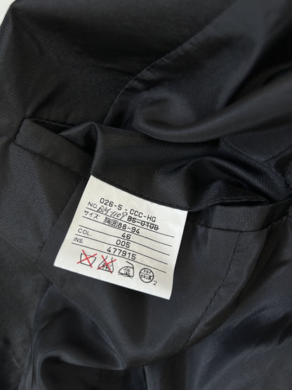 Gaultier homme objet nylon belted trench coat