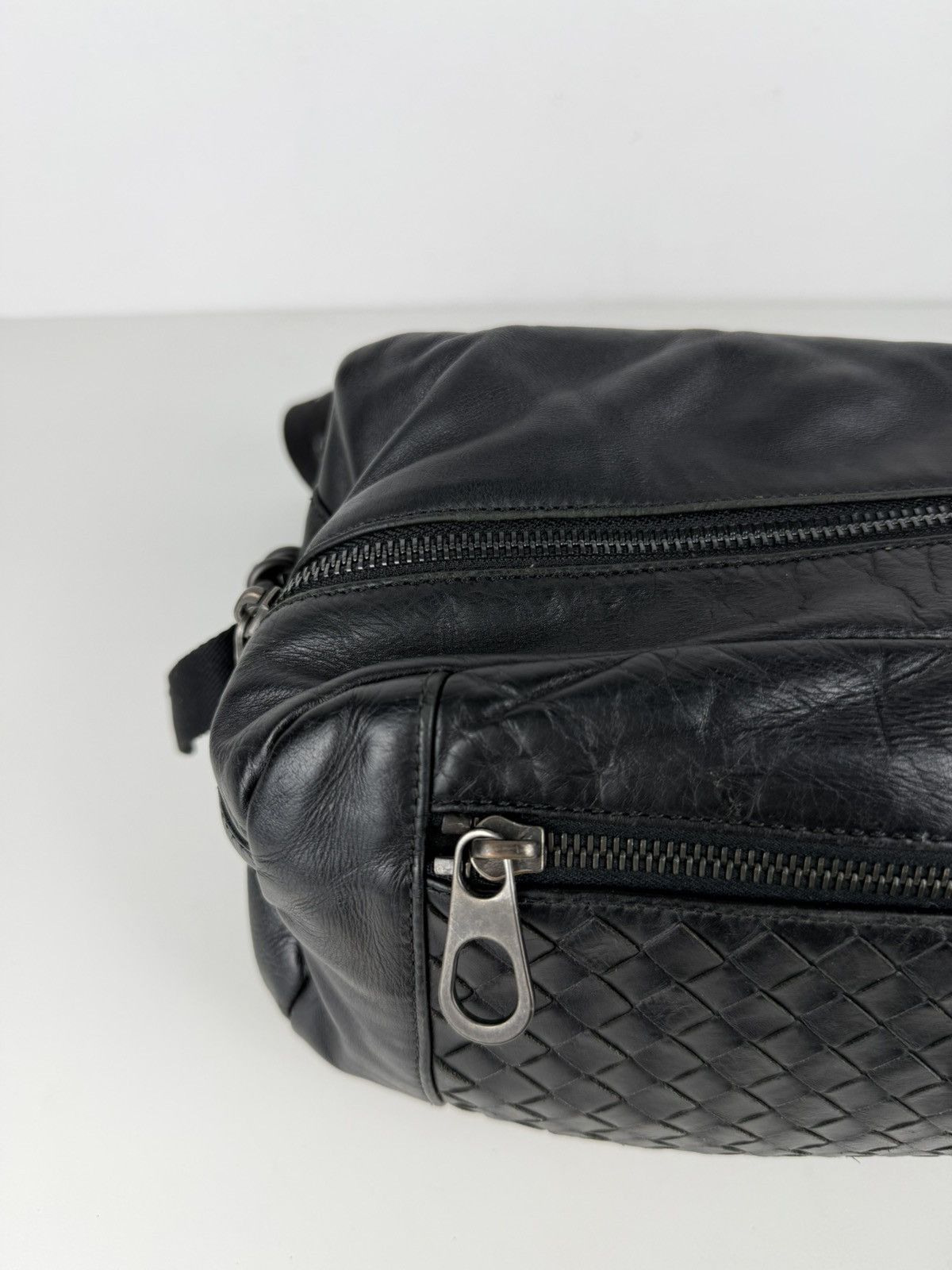 Bottega Veneta intrecciato leather bum bag